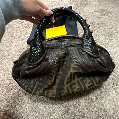 fendi spy zucca bag|fendi zucca shopper.